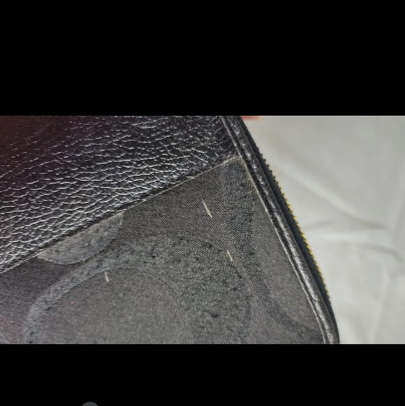 Vtg Coach Clutch Wallet Deep Thread Evening Fashion - Picture 13 of 16